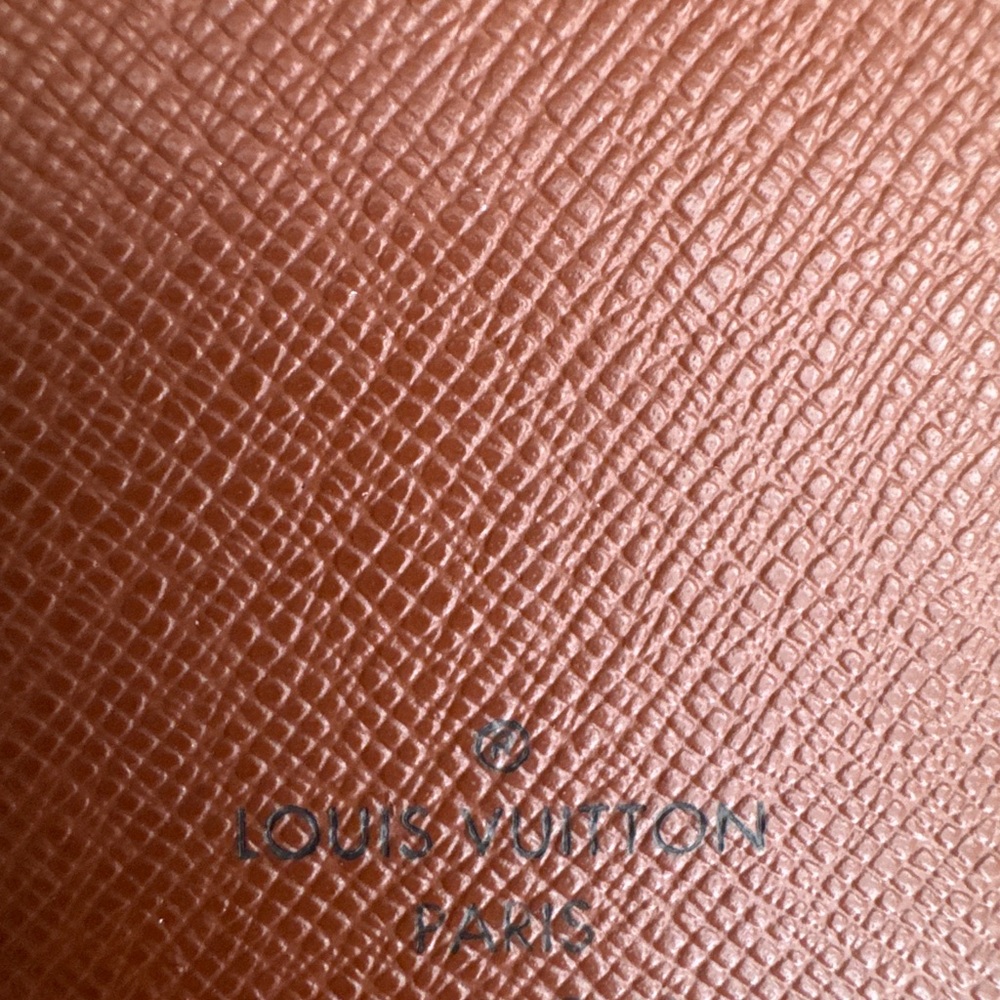 Louis Vuitton Brown & Gold Organizer/Passport Holder - Picture 7 of 9